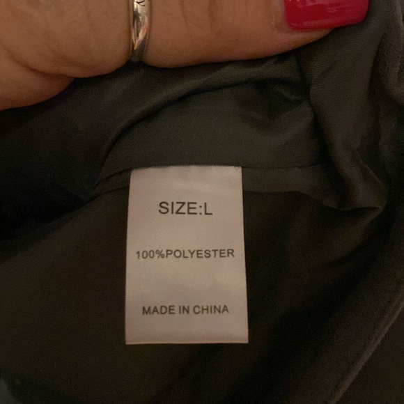 Grey moto jacket - Picture 5 of 5